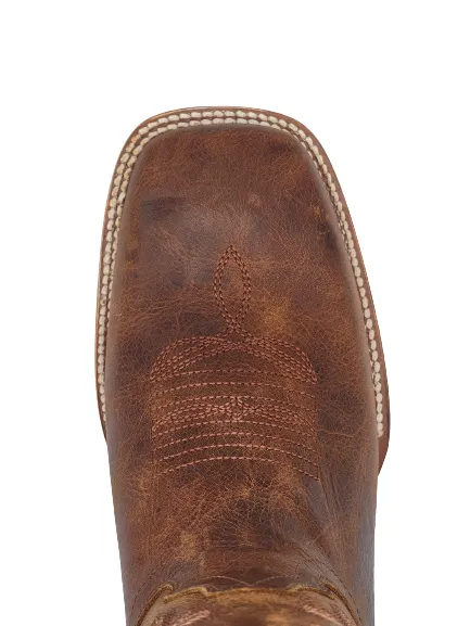 Silverton Charlie All Leather Wide Square Toe Boots (Shedron)