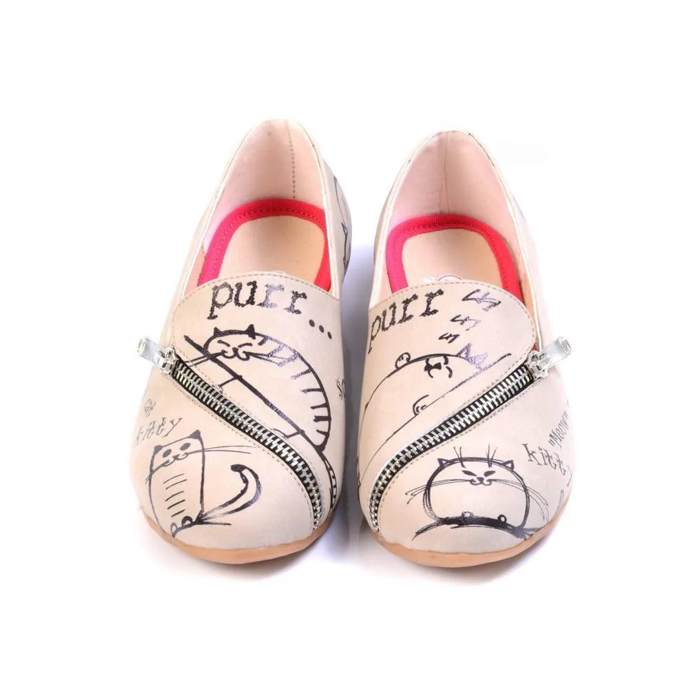 Sleepy Cat Ballerinas Shoes YAB305