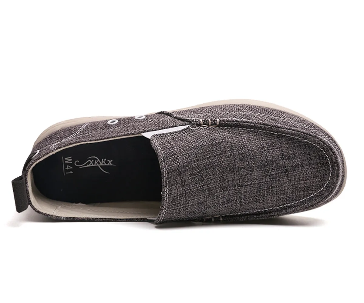 Slip On Canvas Shoes Casual Loafers Boat Shoes for Men | runandup