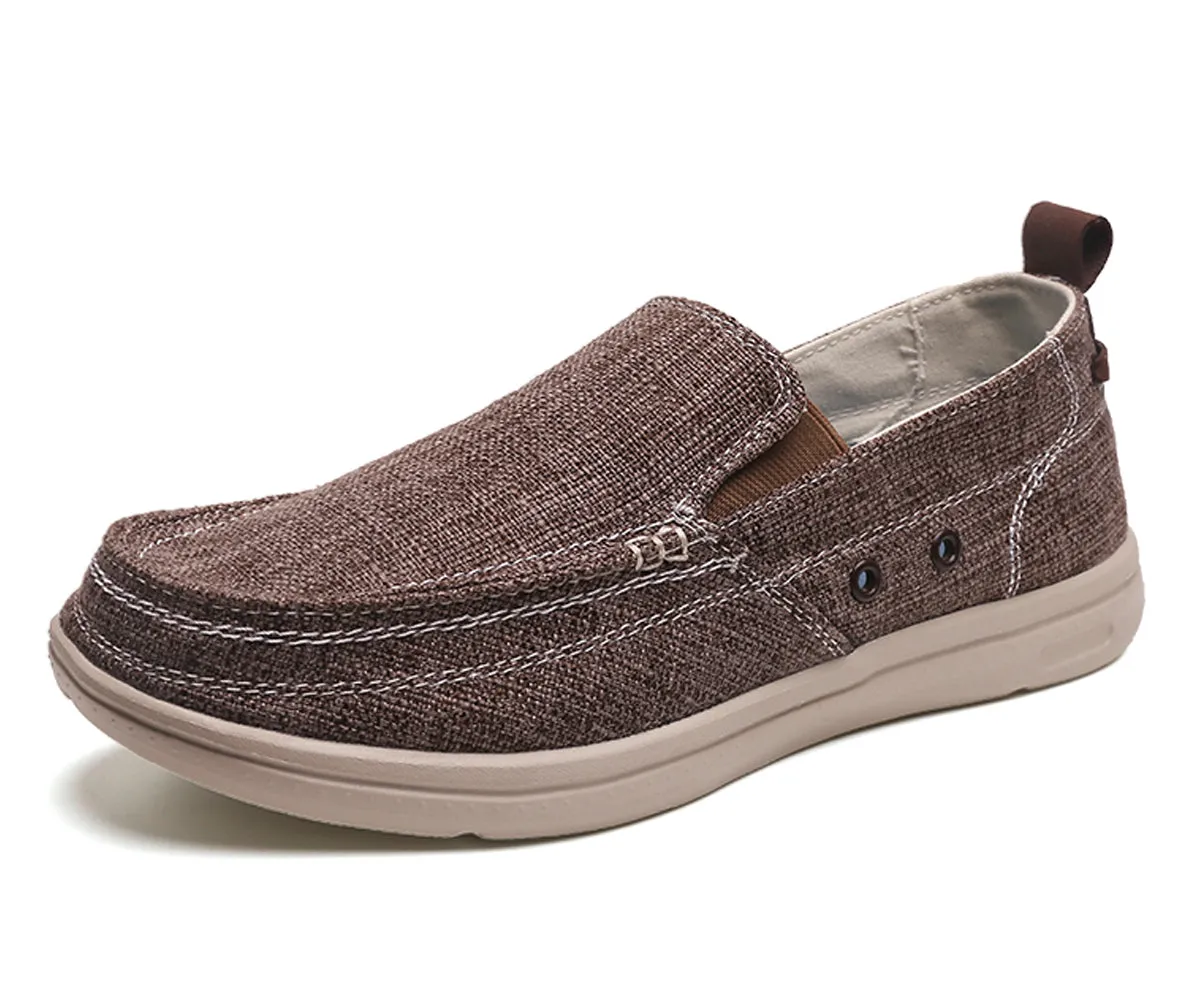 Slip On Canvas Shoes Casual Loafers Boat Shoes for Men | runandup