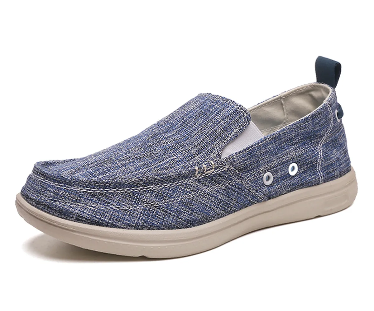 Slip On Canvas Shoes Casual Loafers Boat Shoes for Men | runandup