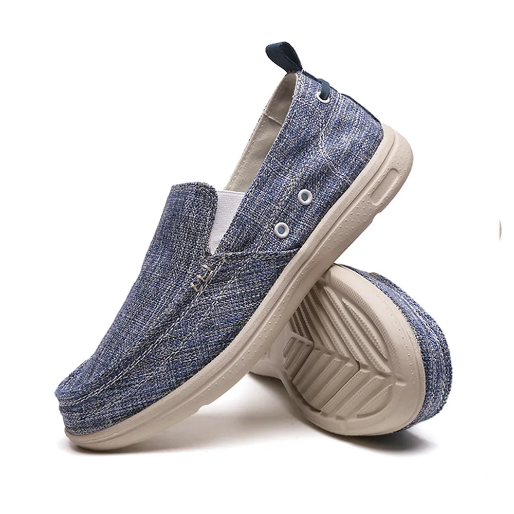 Slip On Canvas Shoes Casual Loafers Boat Shoes for Men | runandup