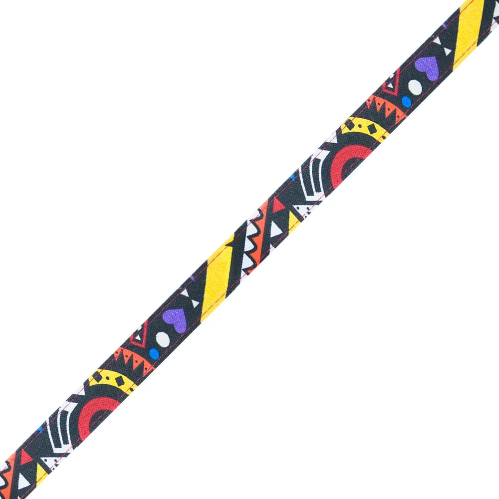 Sotnos Bright Tribal Print Smart Dog Lead