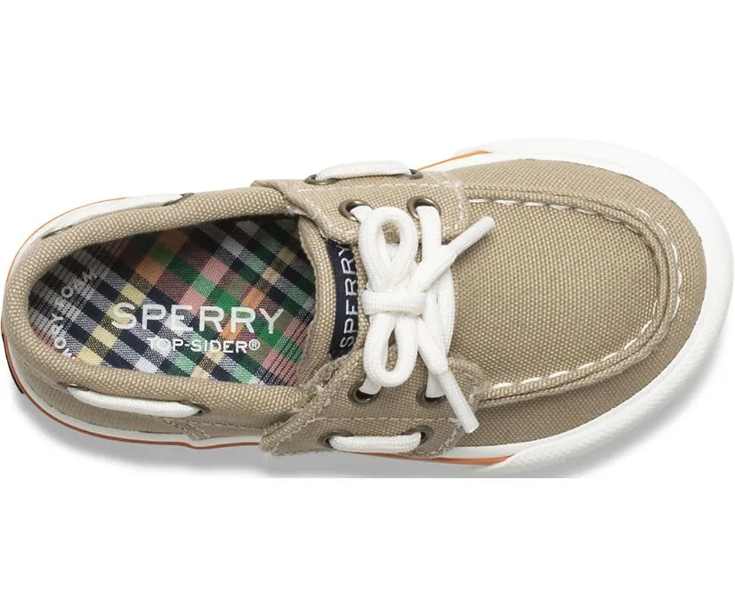 Sperry Khaki Bahama Jr. Children's Sneaker