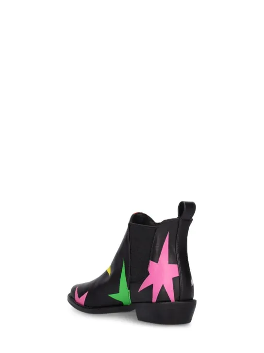 Stella McCartney Kids   Printed ankle boots 