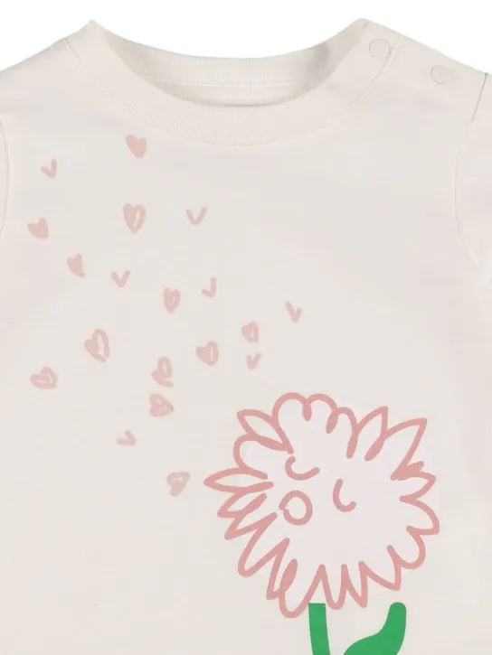 Stella McCartney Kids   Printed cotton jersey t-shirt 