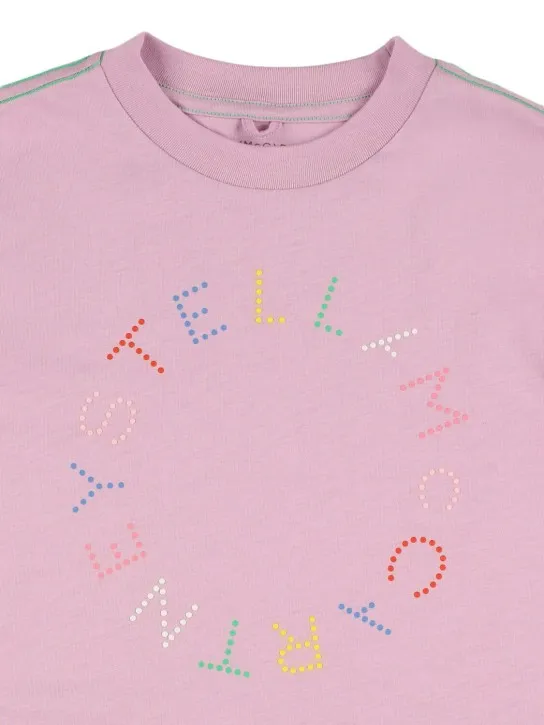 Stella McCartney Kids   Printed cotton jersey t-shirt 