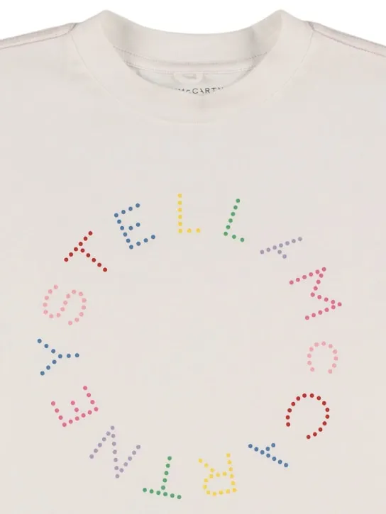 Stella McCartney Kids   Printed cotton jersey t-shirt 