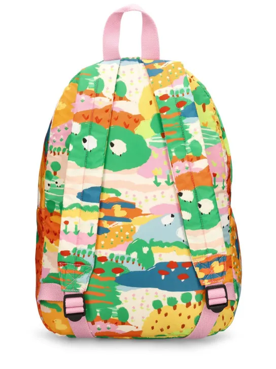 Stella McCartney Kids   Printed poly backpack 