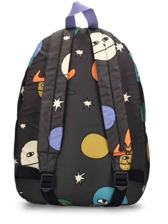 Stella McCartney Kids   Printed poly backpack 