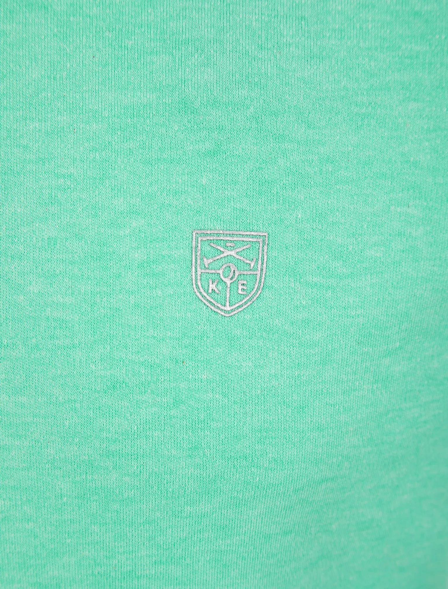 Sunbury Cotton Rich Woven Polo Shirt in Dusty Jade Green - Kensington Eastside