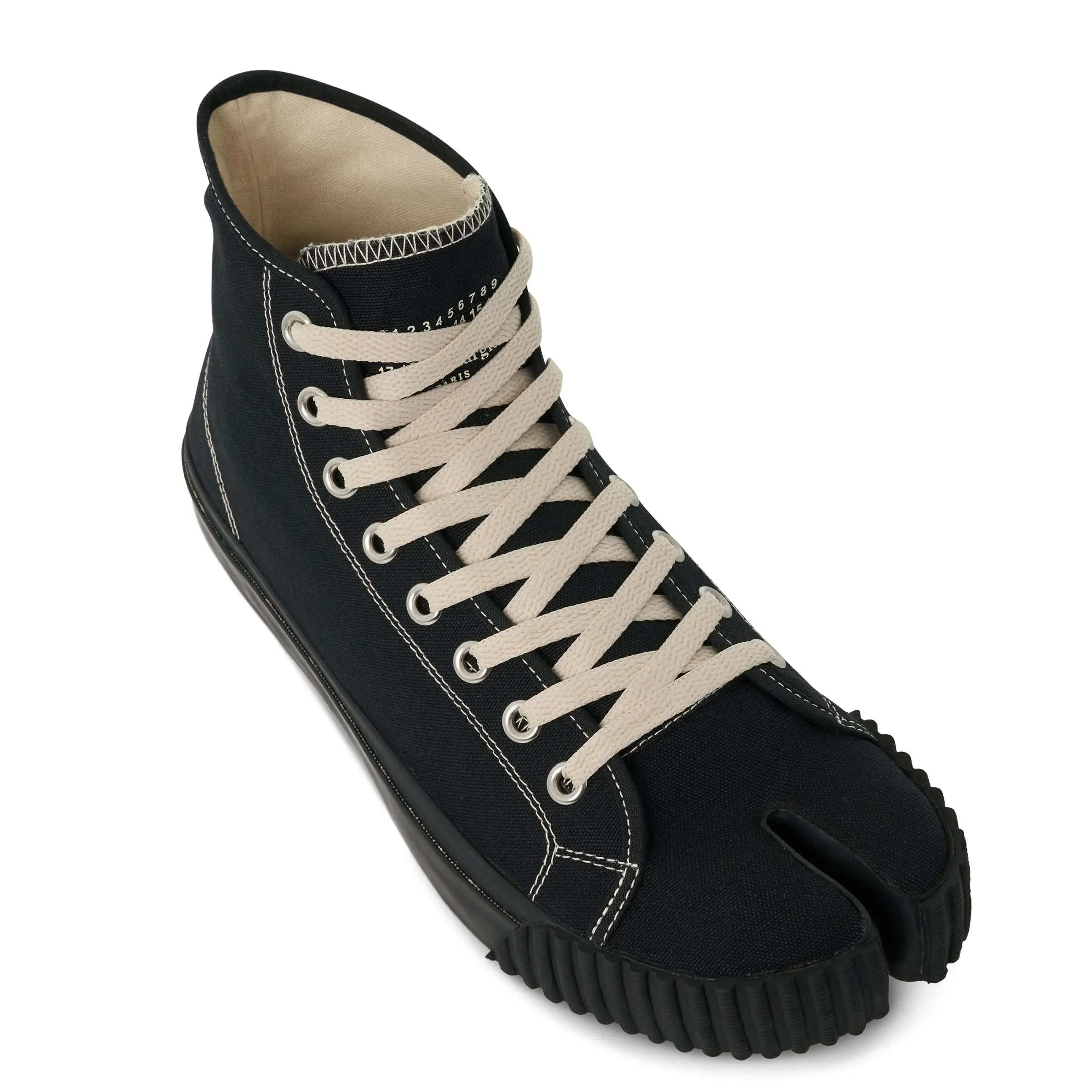 Tabi High Top Sneaker in Black