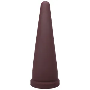 Tantus Cone Large Firm Dildo Garnet (Box)