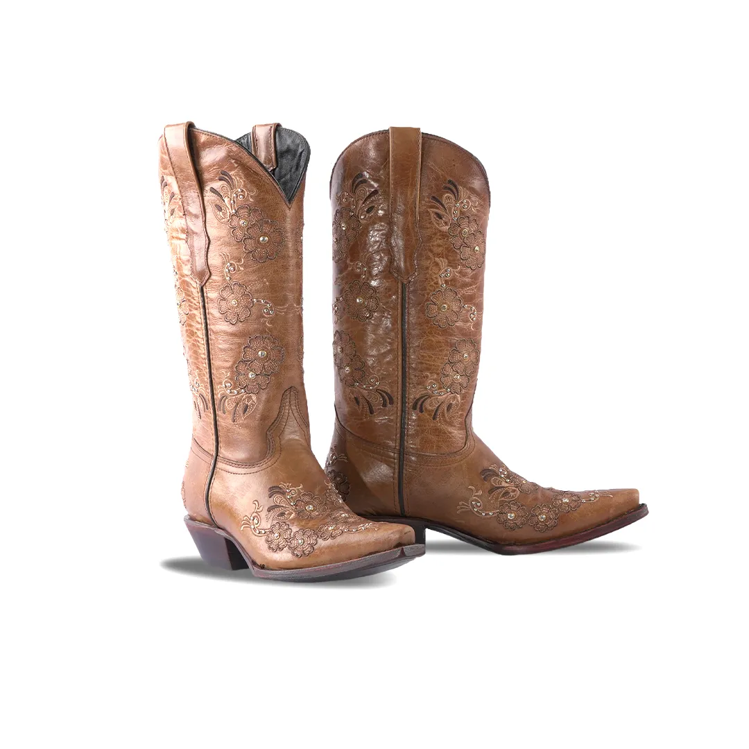 Texas Country Womens Western Boot Alexa Orix Snip Toe E346