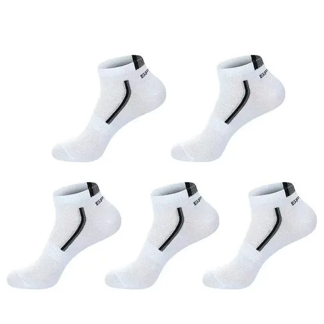 Thin Breathable Sport Mesh Boat Socks