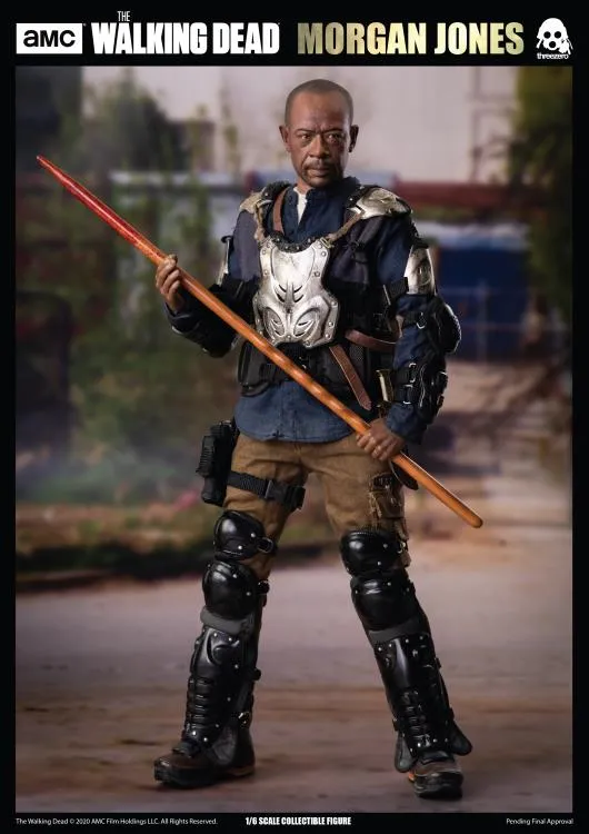 Threezero The Walking Dead Season 7 Morgan Jones 1:6 Scale Action Figure