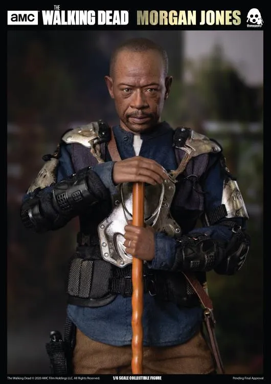 Threezero The Walking Dead Season 7 Morgan Jones 1:6 Scale Action Figure