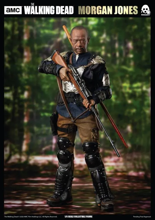 Threezero The Walking Dead Season 7 Morgan Jones 1:6 Scale Action Figure