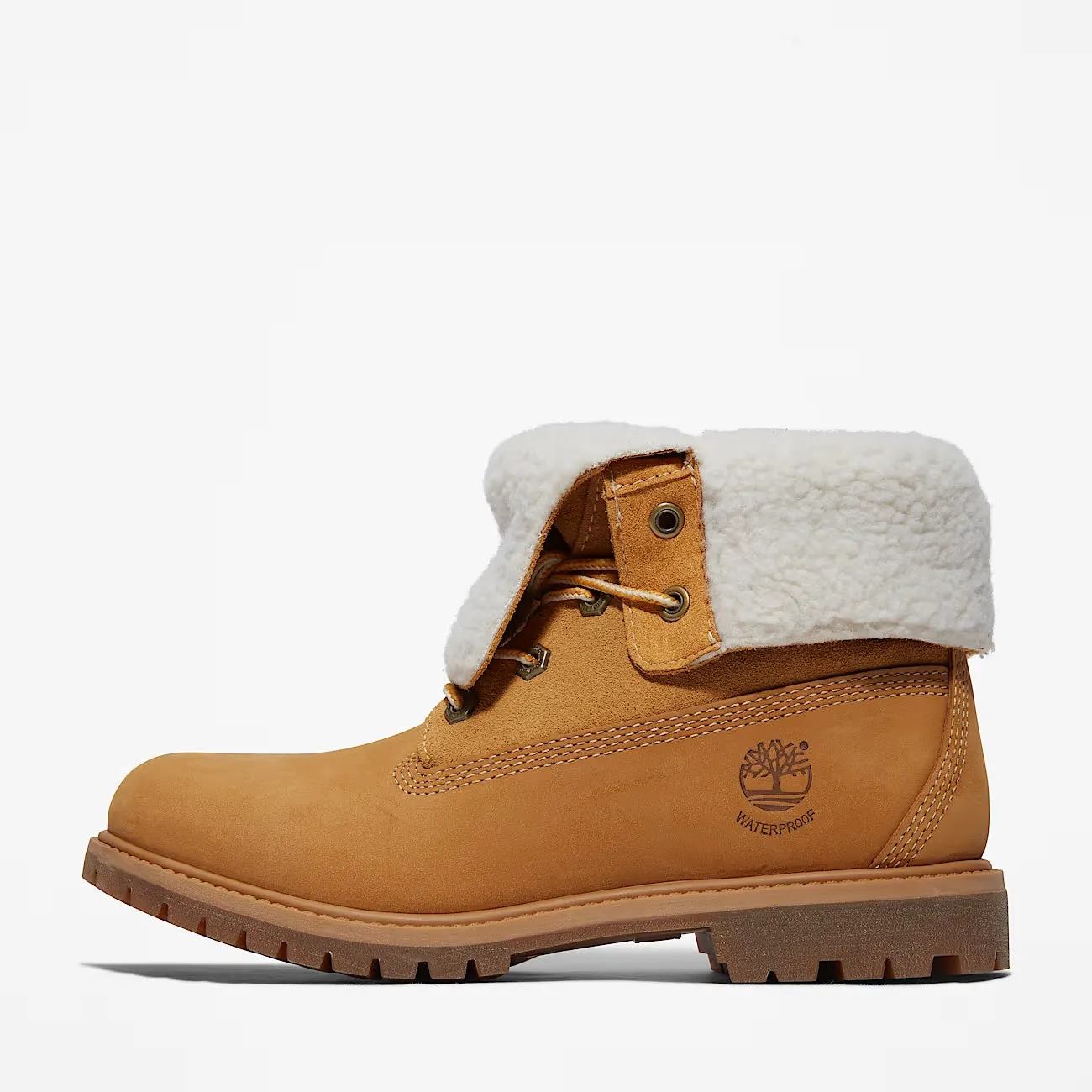 Timberland Warm Lined Waterproof Leather Women's Wheat Boots