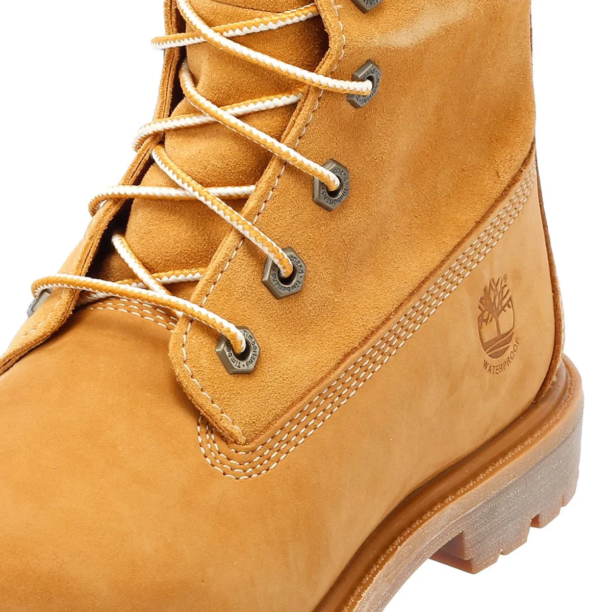 Timberland Warm Lined Waterproof Leather Women's Wheat Boots