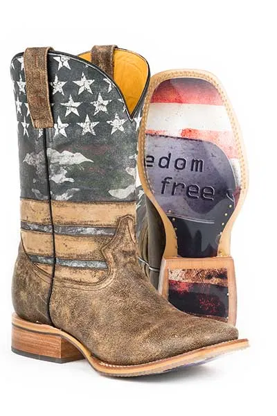 Tin Haul Mens Freedom Western Boots Style 14-020-0007-0220