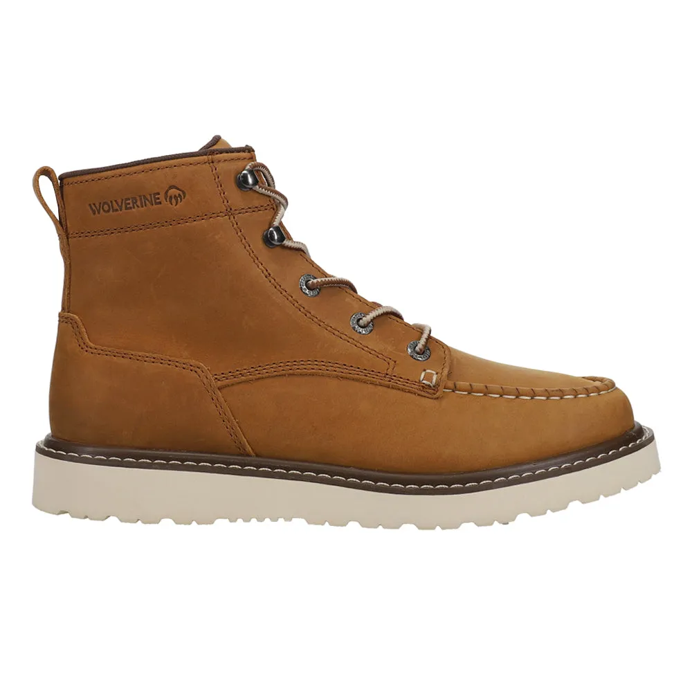 Trade Wedge Unlined 6 inch Moc Toe Work Boots