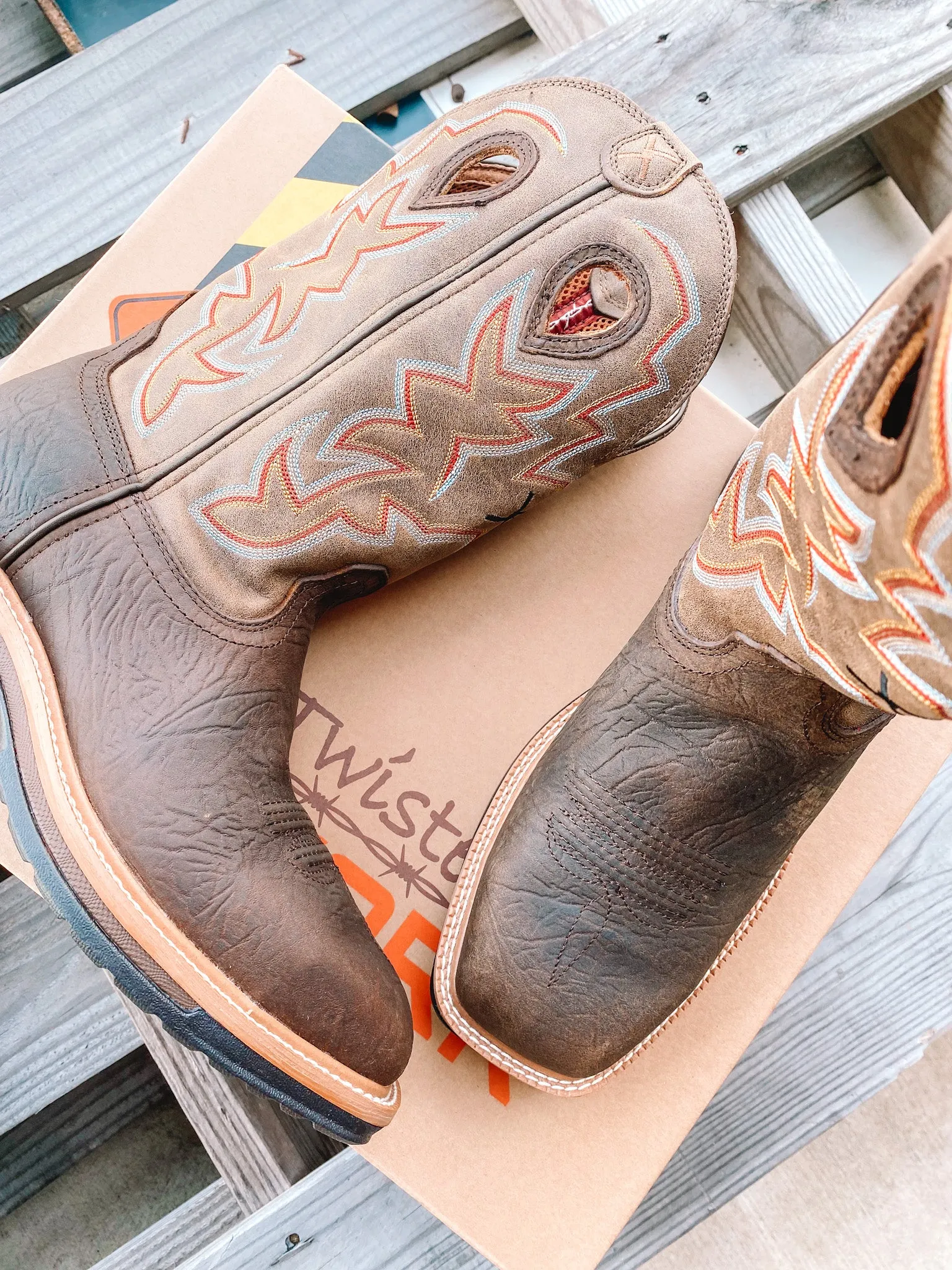 TWISTED X ALLOY TOE WESTERN WORK BOOT