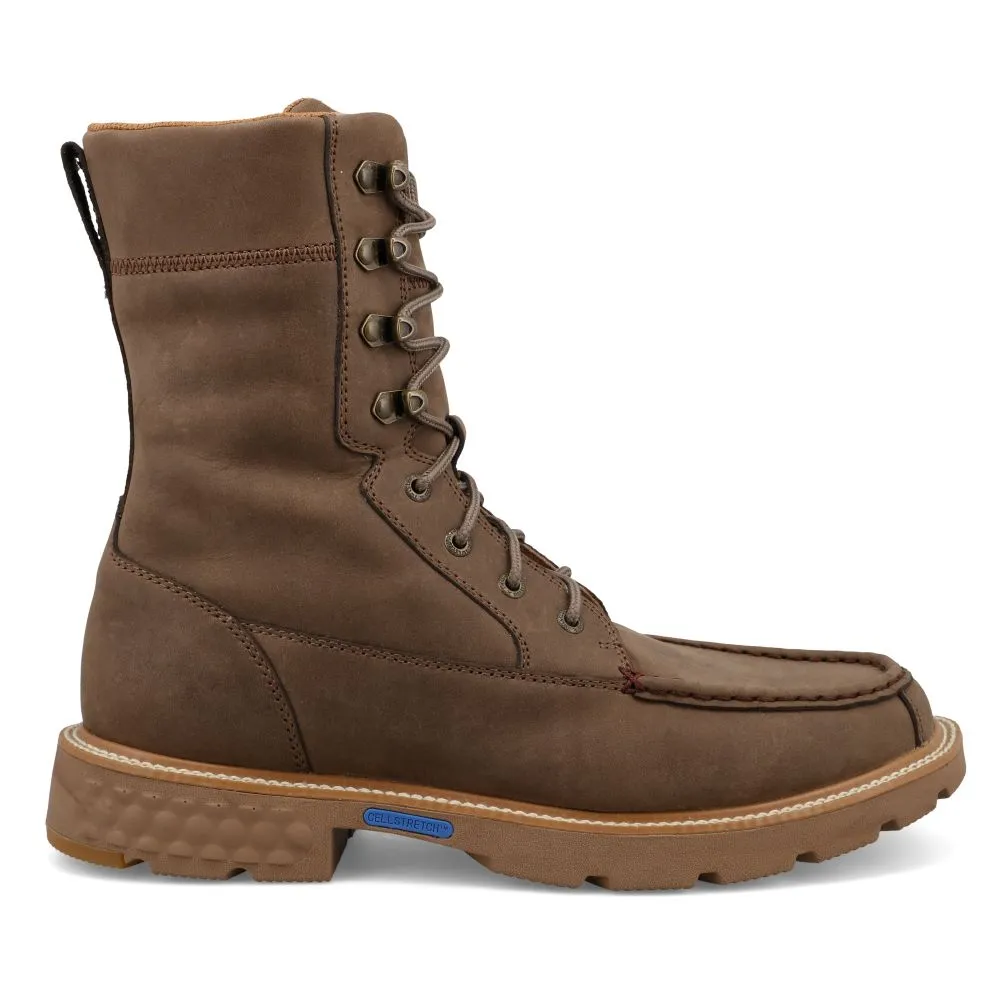 'Twisted X' Men's 9" Work Boot EH Soft Toe - Shitake