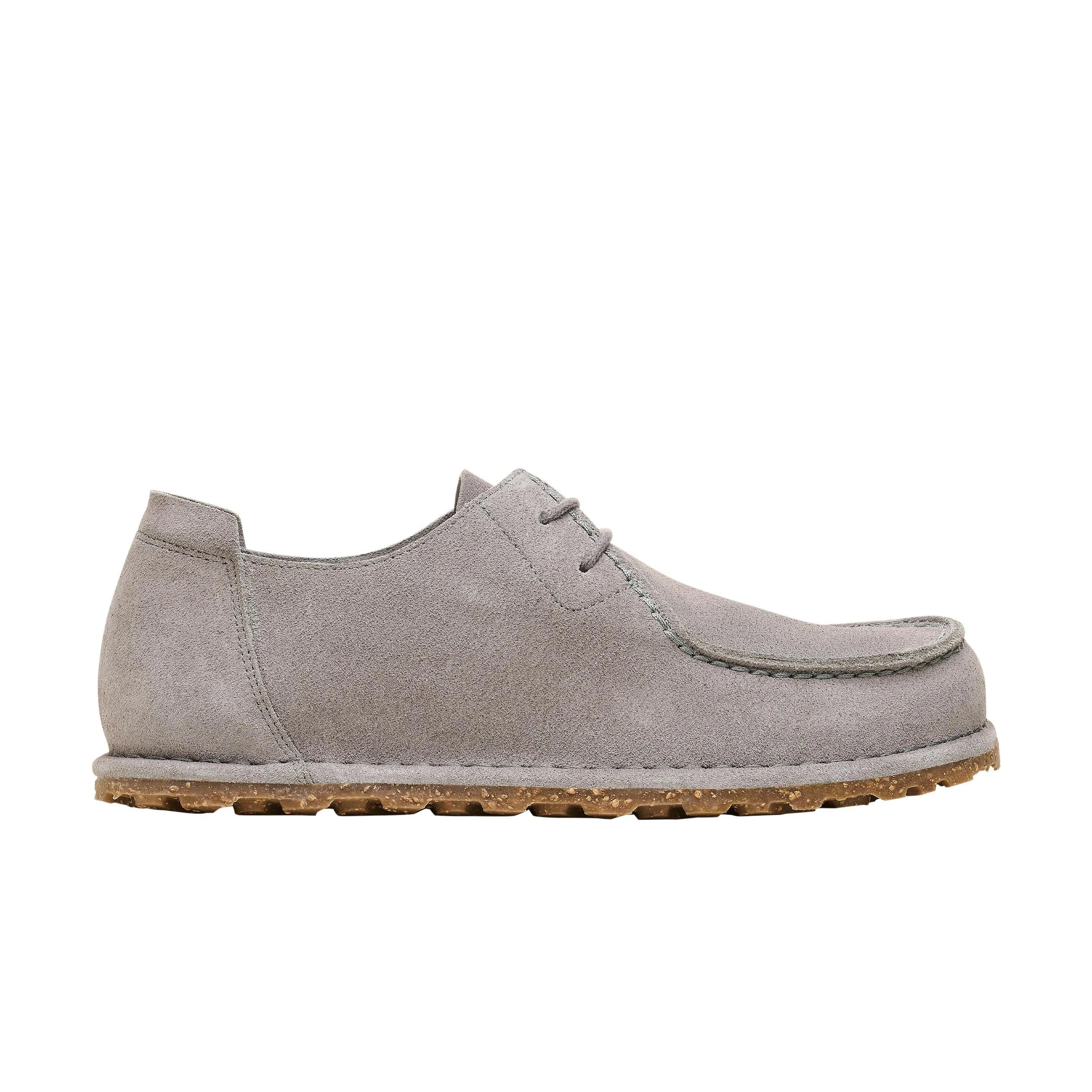 Utti Lace Whale Grey Suede Leather