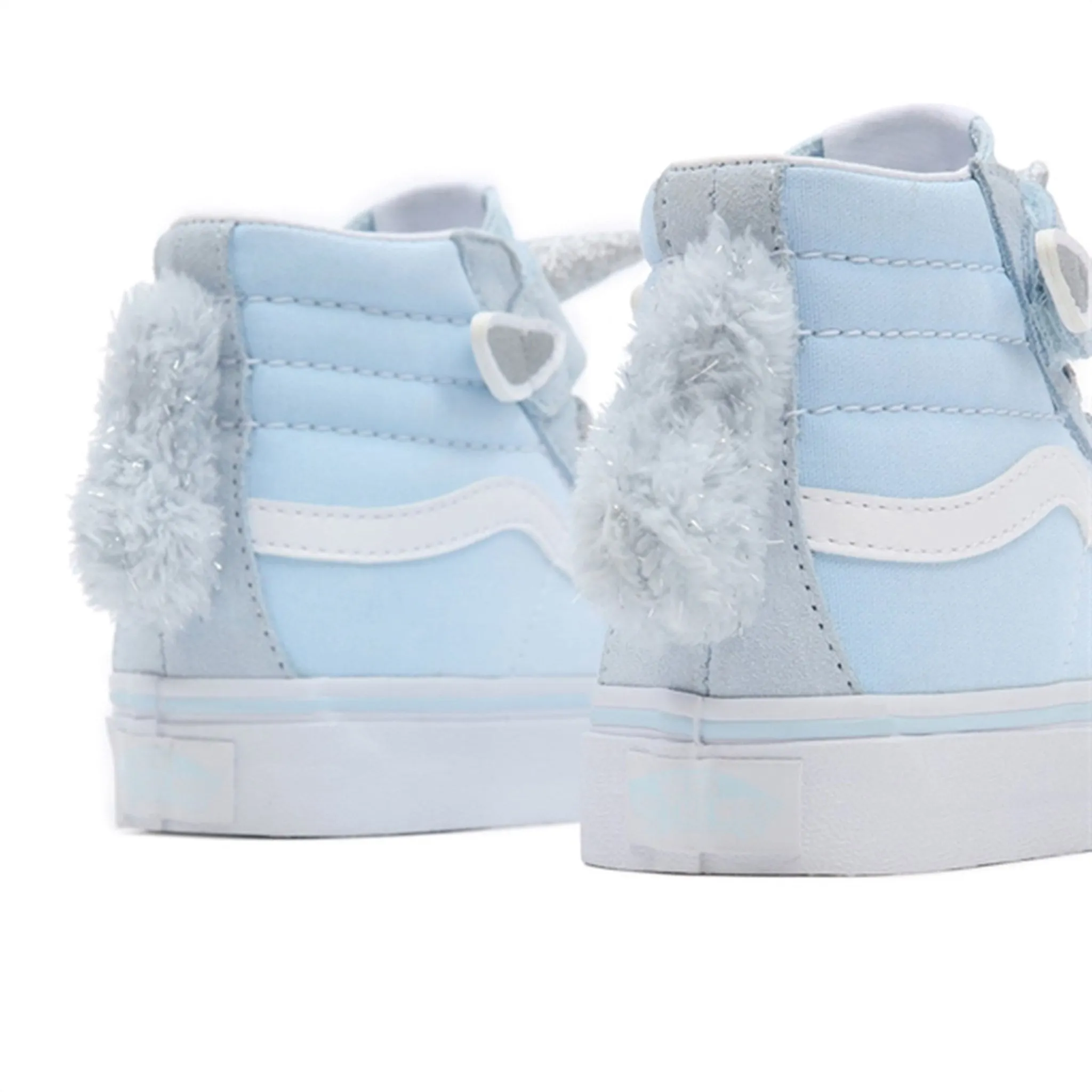 VANS SK8 Hi Unicorn Delicate Blue Silver Shoes