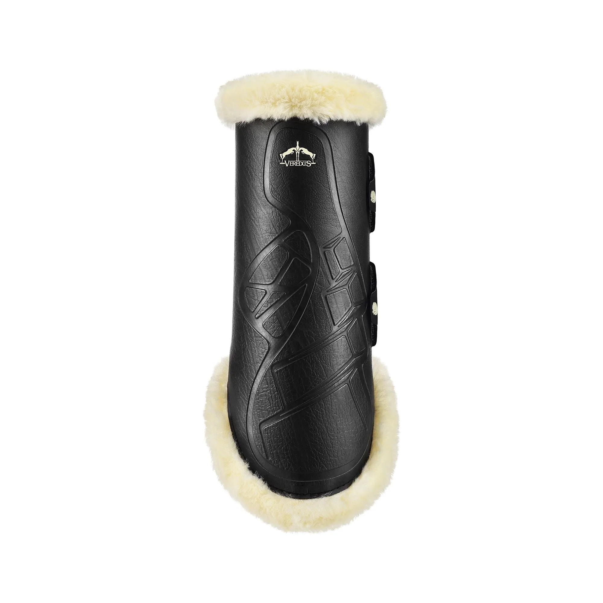 Verdus TRS Fetlock Boot - Horse Rear Leg - Techno Sheepskin - Black