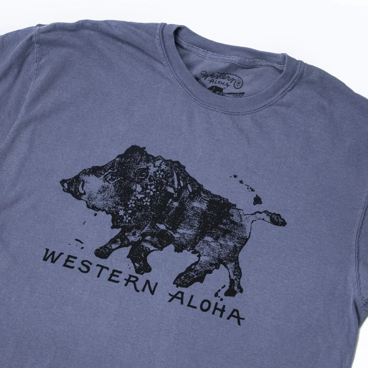 Walking Boar Woodblock Tee Shirt