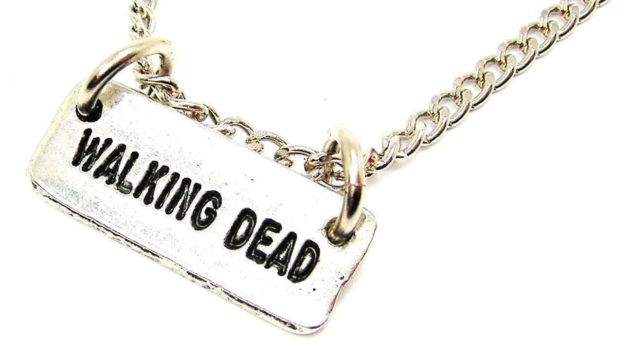 Walking Dead Single Charm Necklace