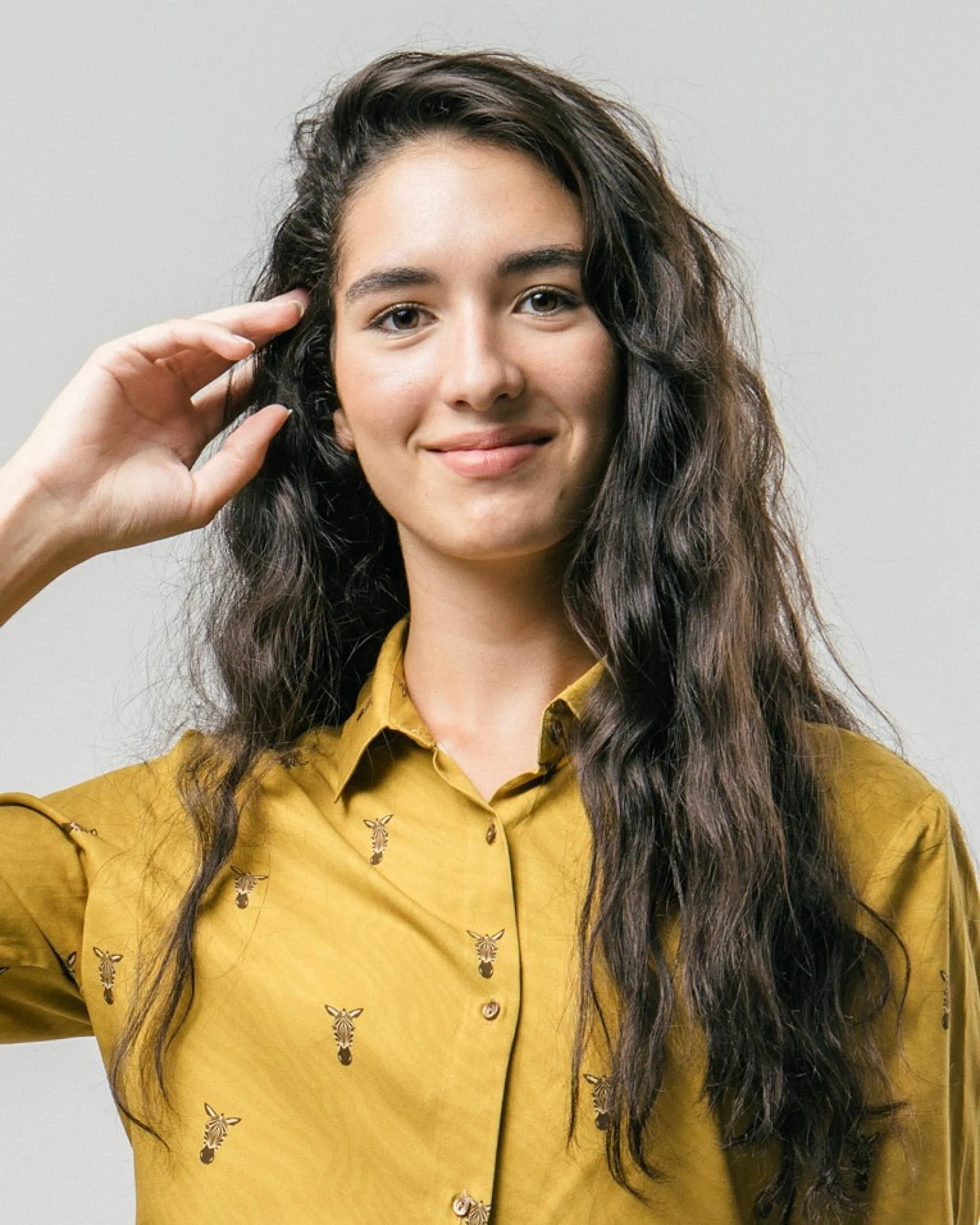 Wild Zebra Printed Blouse