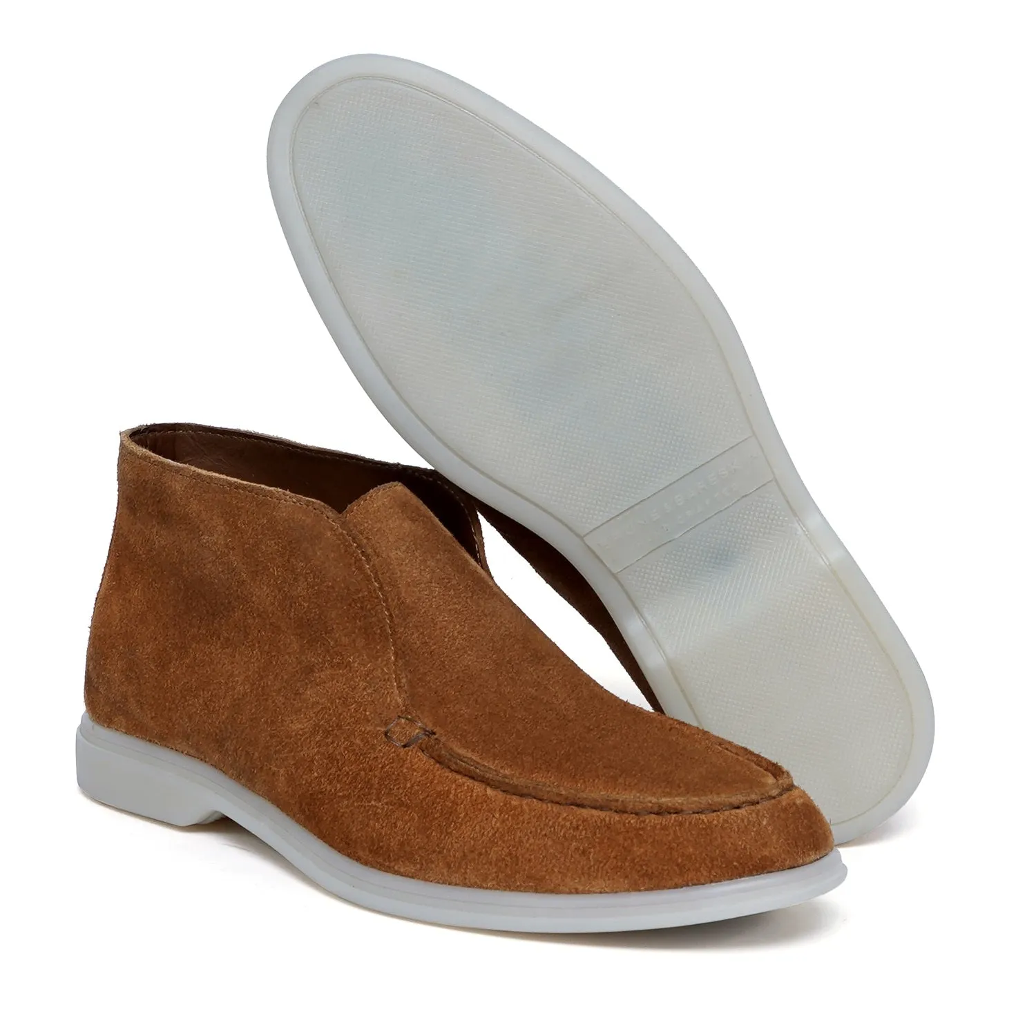 Winter Walk Tan Suede Leather Yacht collection Boots