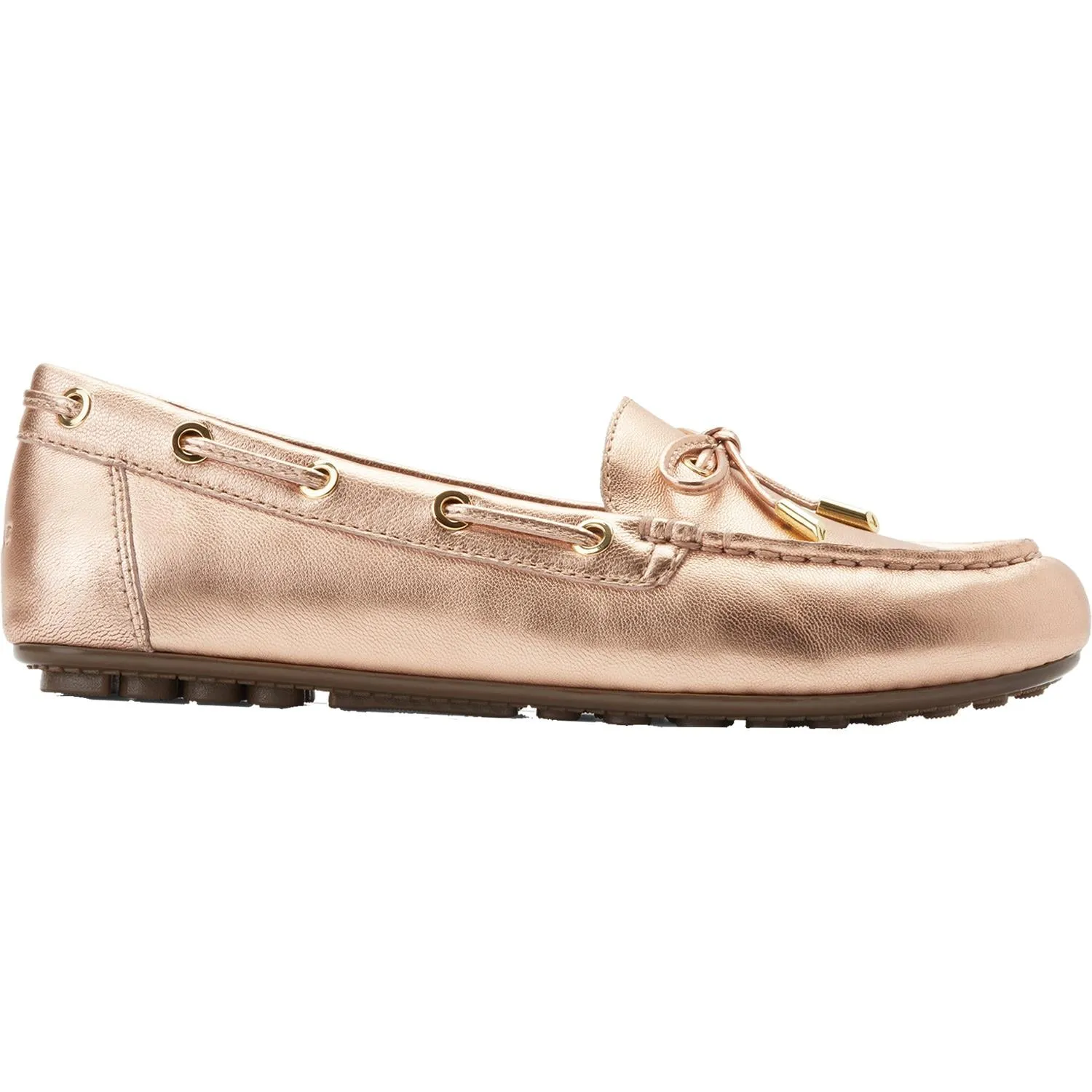 Women's Vionic Virginia Metallic Rose Gold Leather