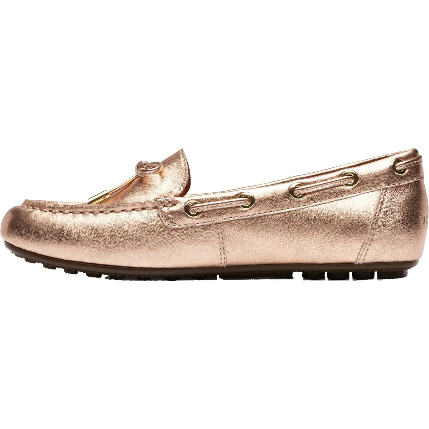 Women's Vionic Virginia Metallic Rose Gold Leather