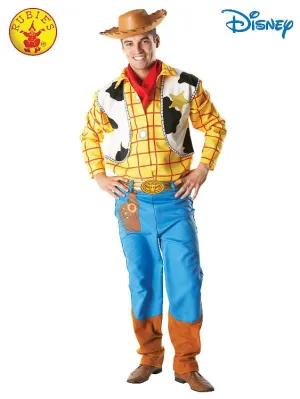 WOODY DELUXE COSTUME, ADULT