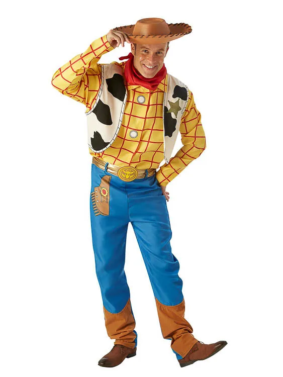 WOODY DELUXE COSTUME, ADULT